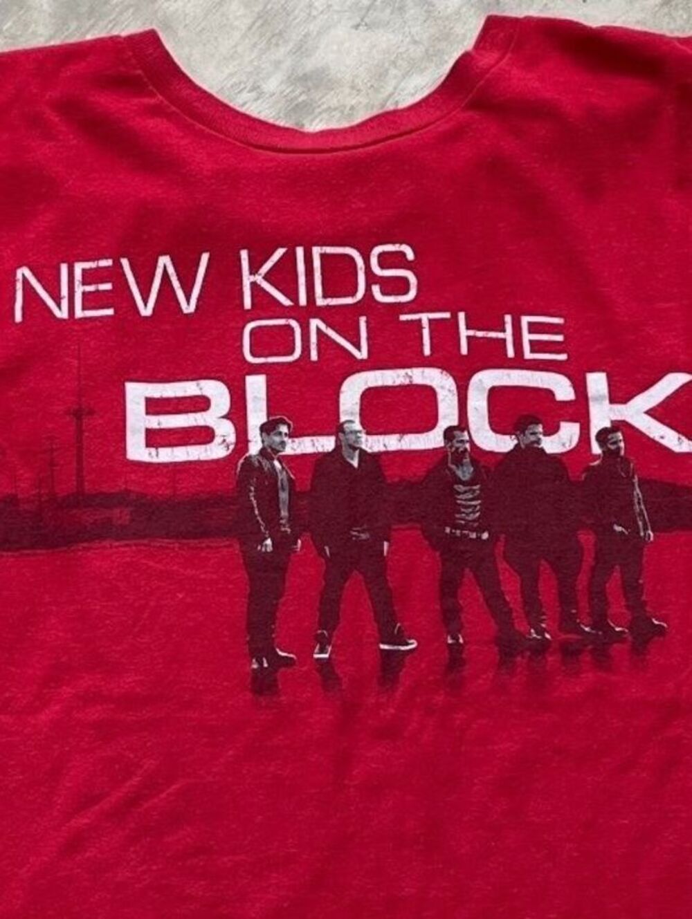 New Kids On The Block Preowned XL T-shirt
